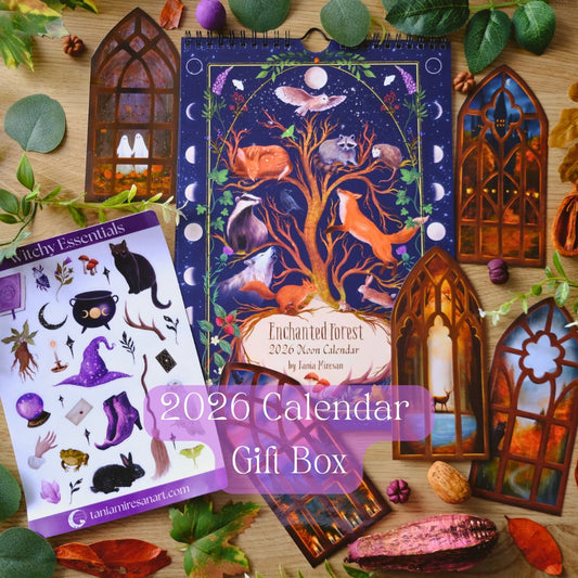 2026 Calendar Gift Box