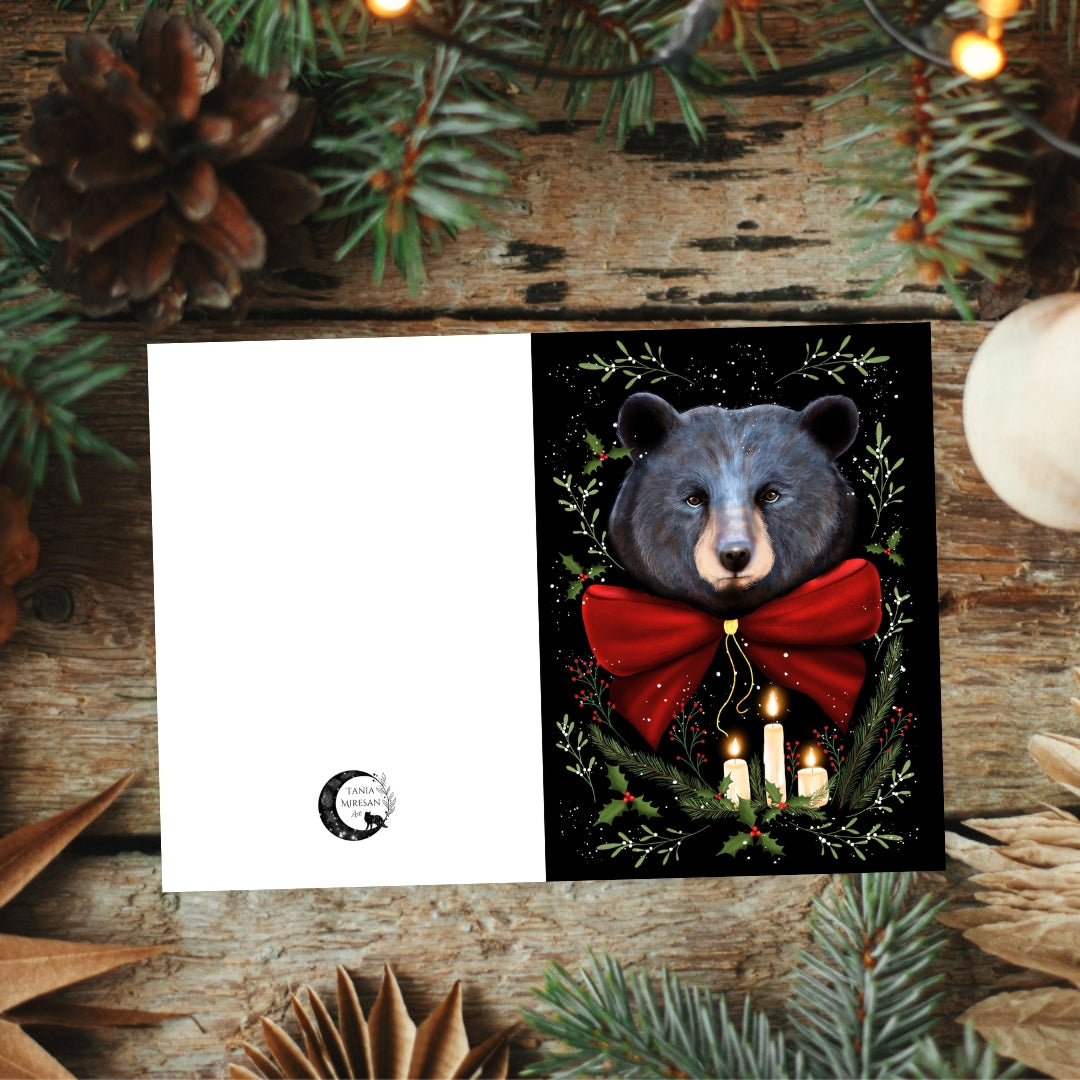 Bear Christmas Card
