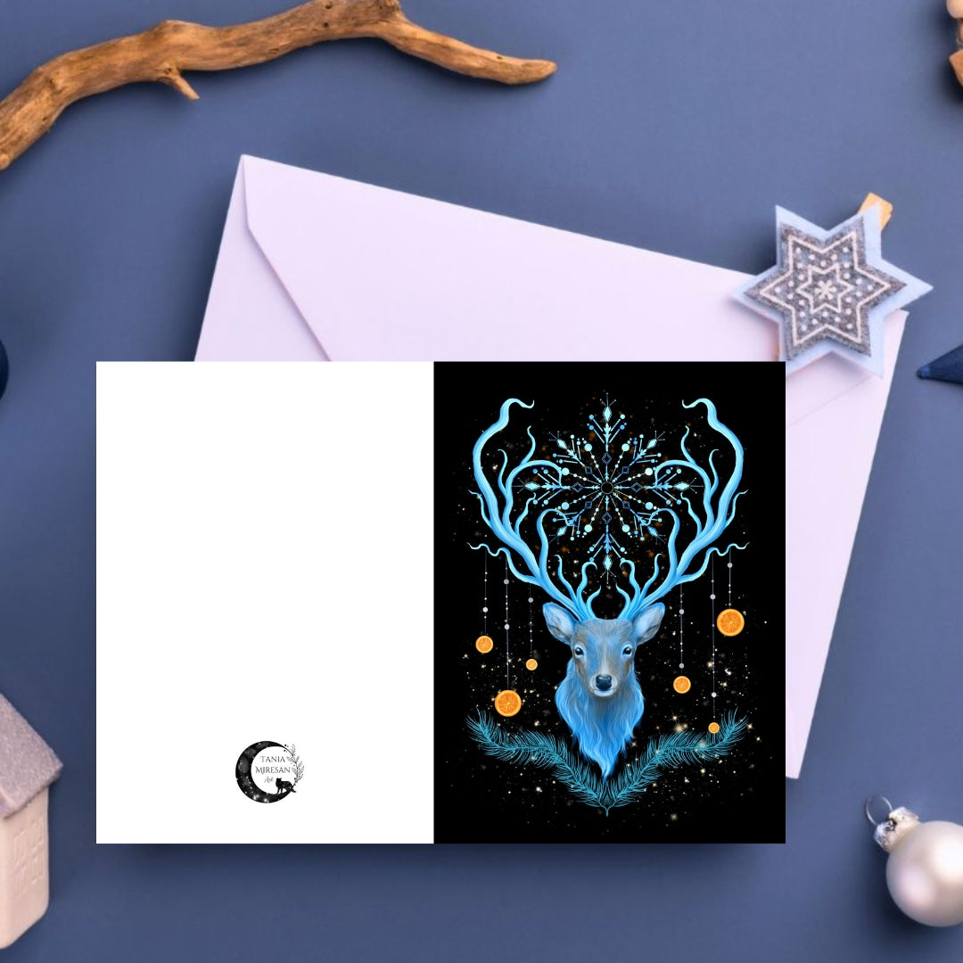 Christmas Deer Card