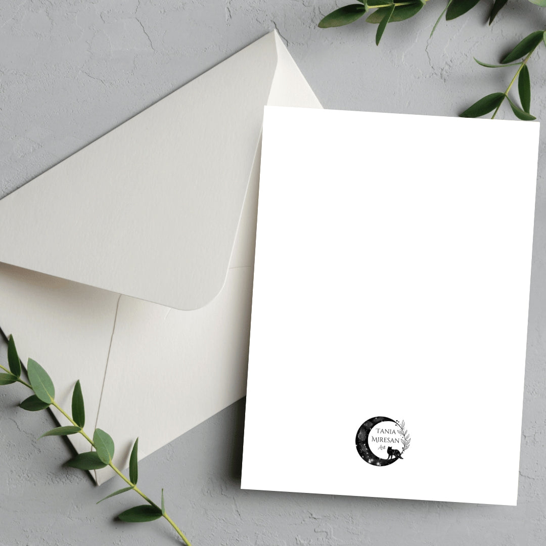 Fox Couple Card