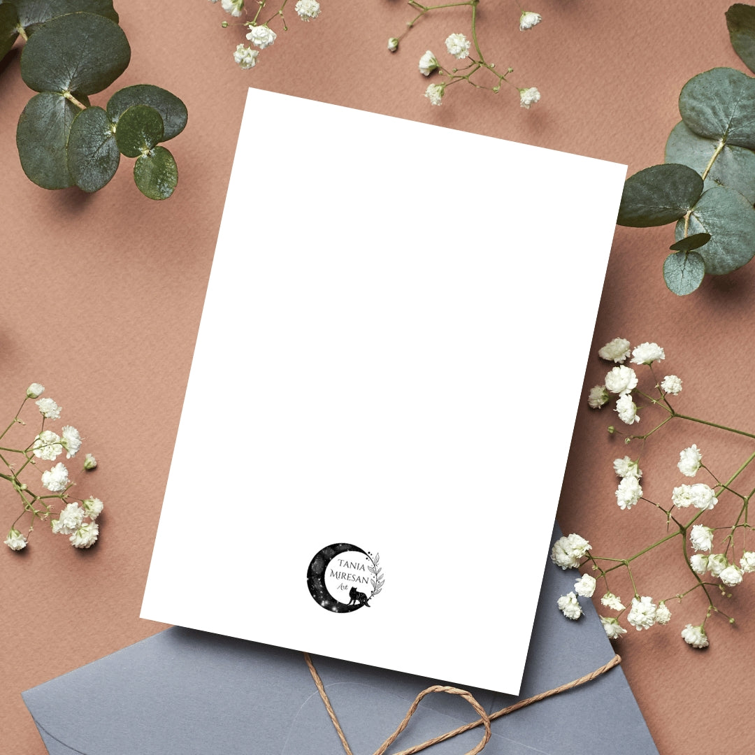 Otter Couple Card