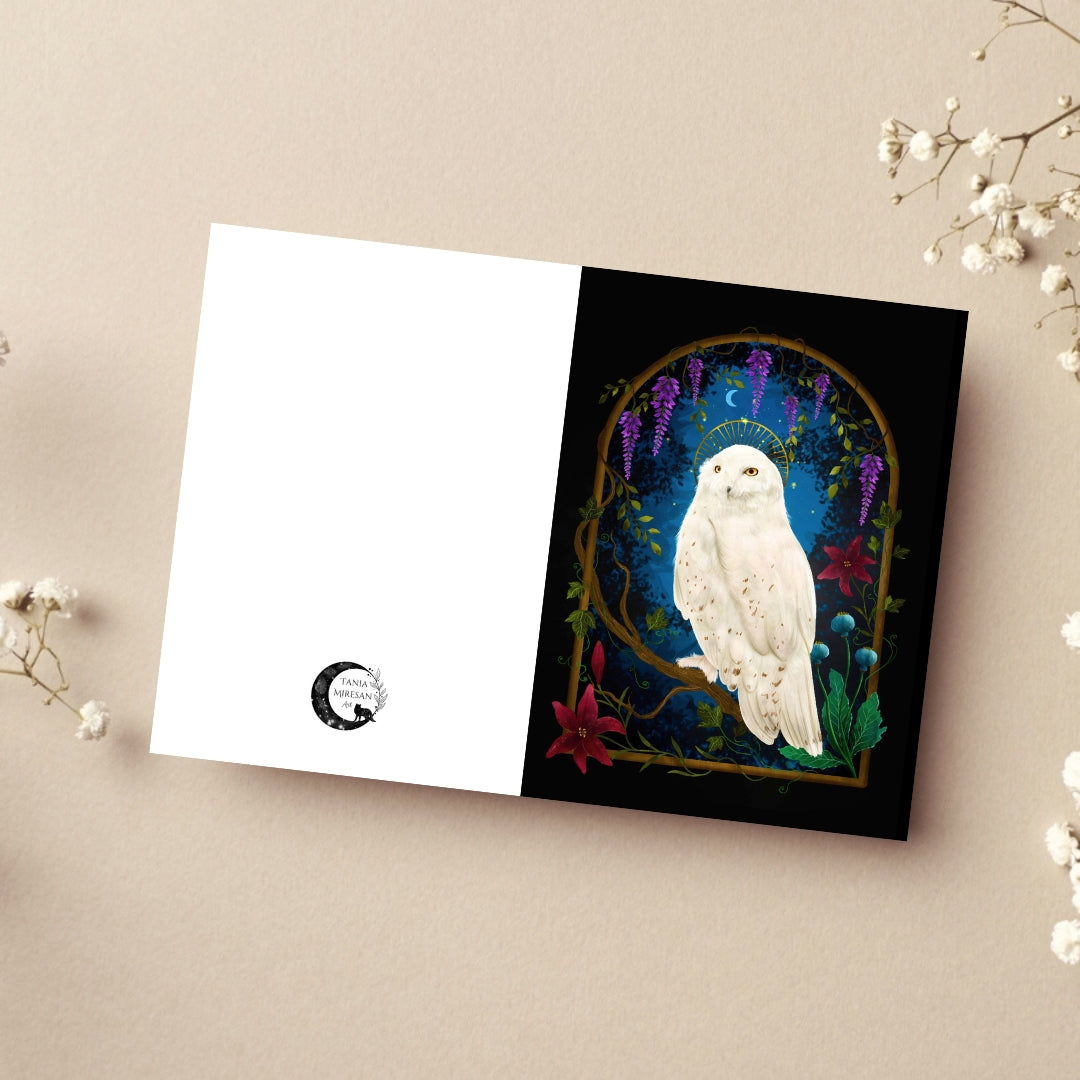 Magical Owl Card
