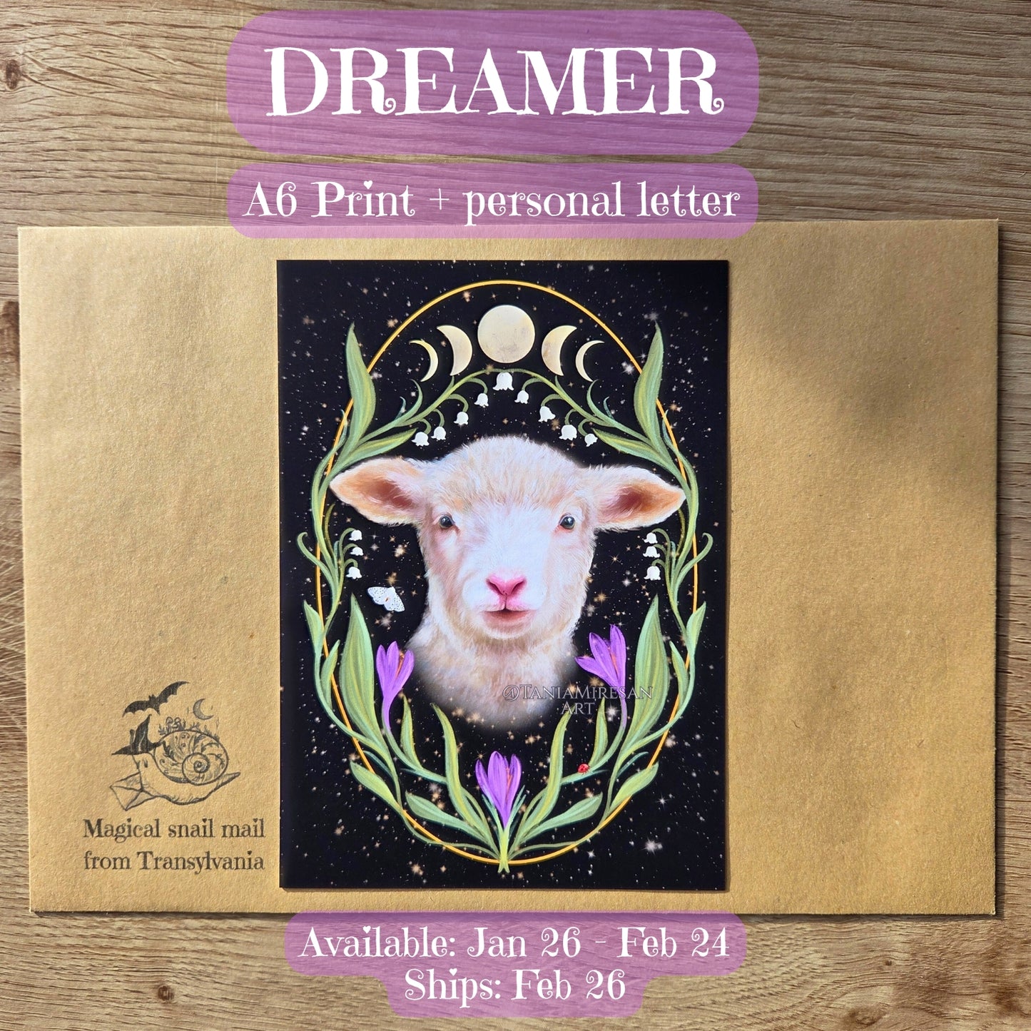 The Enchanted Mail Club - Monthly Art Subscription