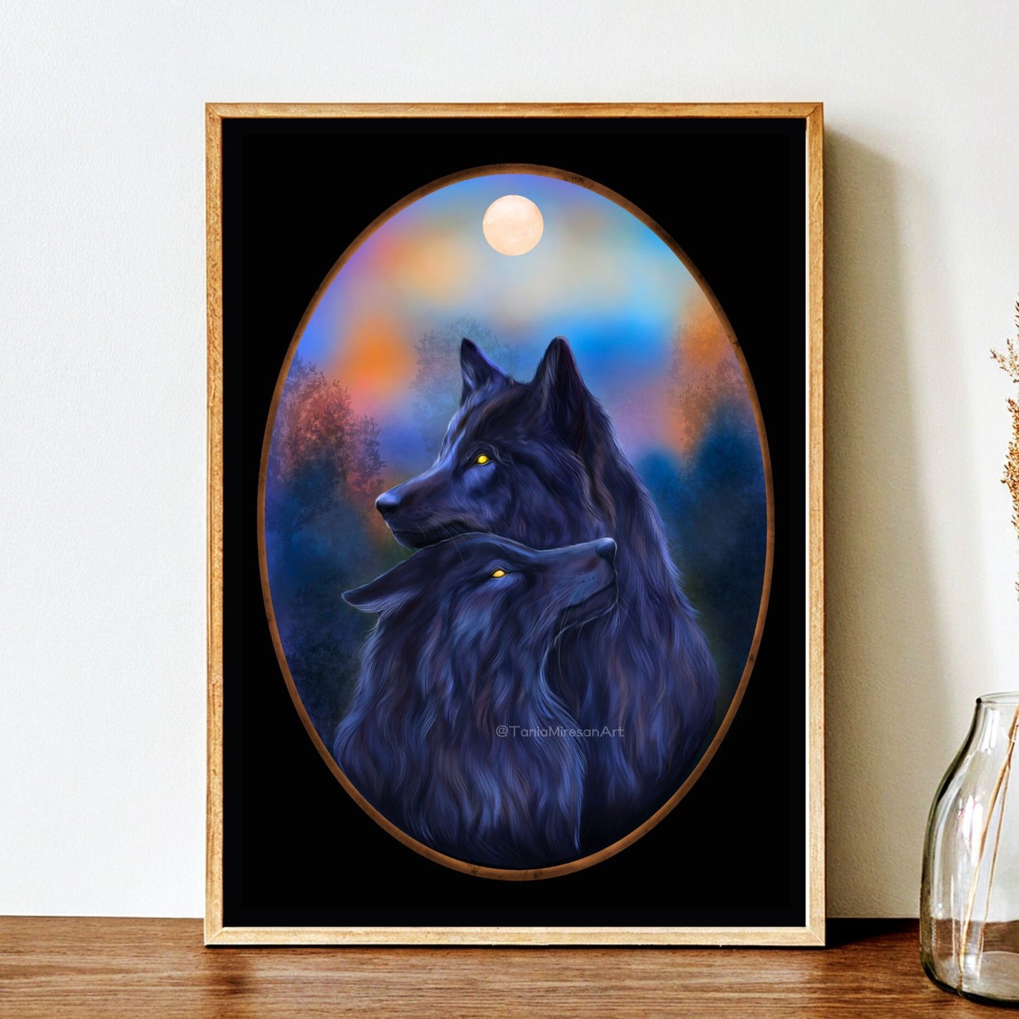Wolf Love Fine Art Print