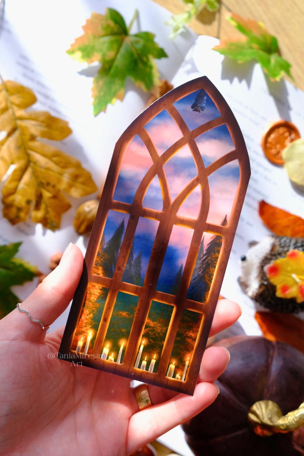 Autumn Glow Bookmark
