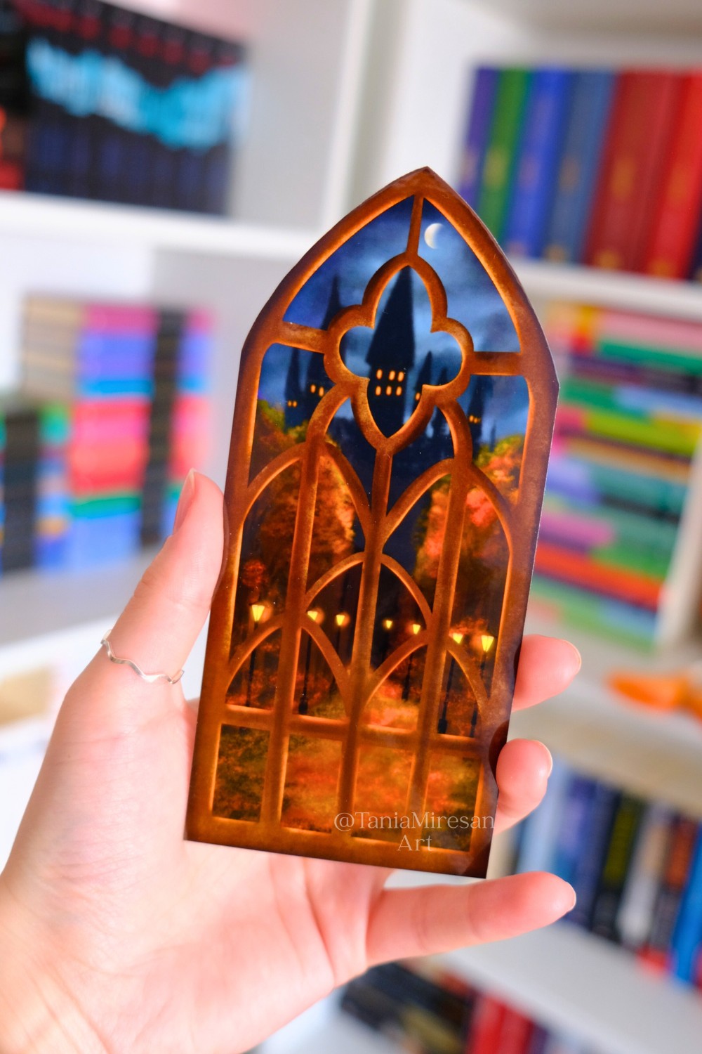 Autumn Castle Bookmark