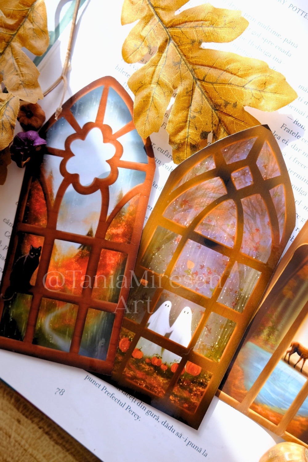 Autumn Realms - Set of 5 Bookmarks