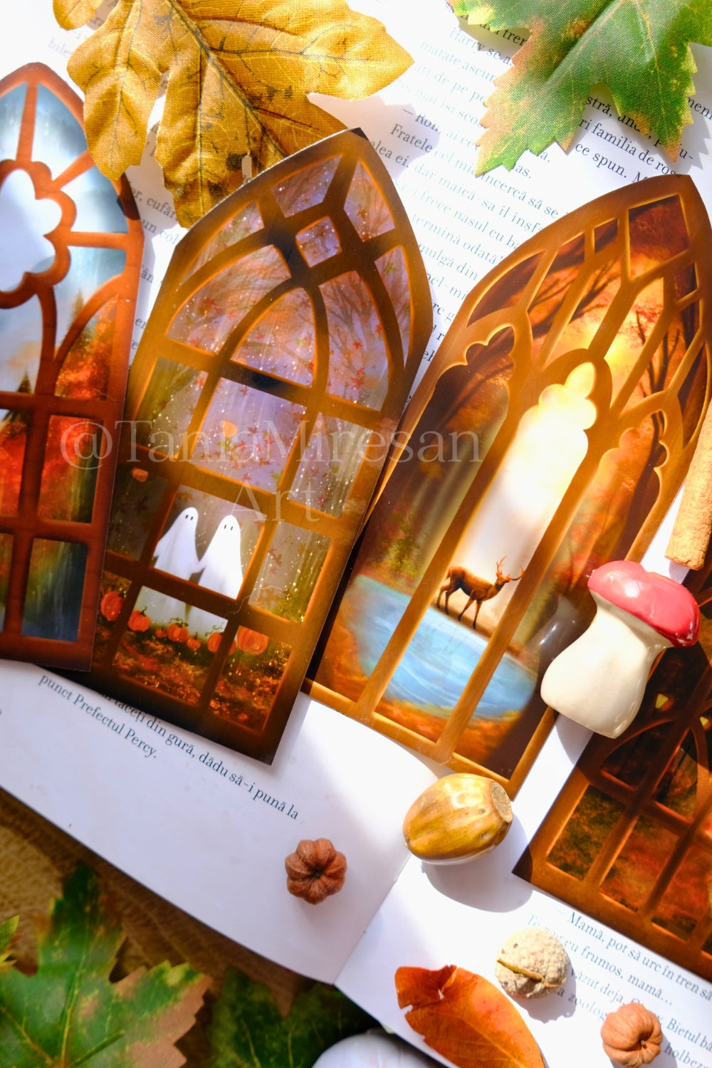 Autumn Realms - Set of 5 Bookmarks