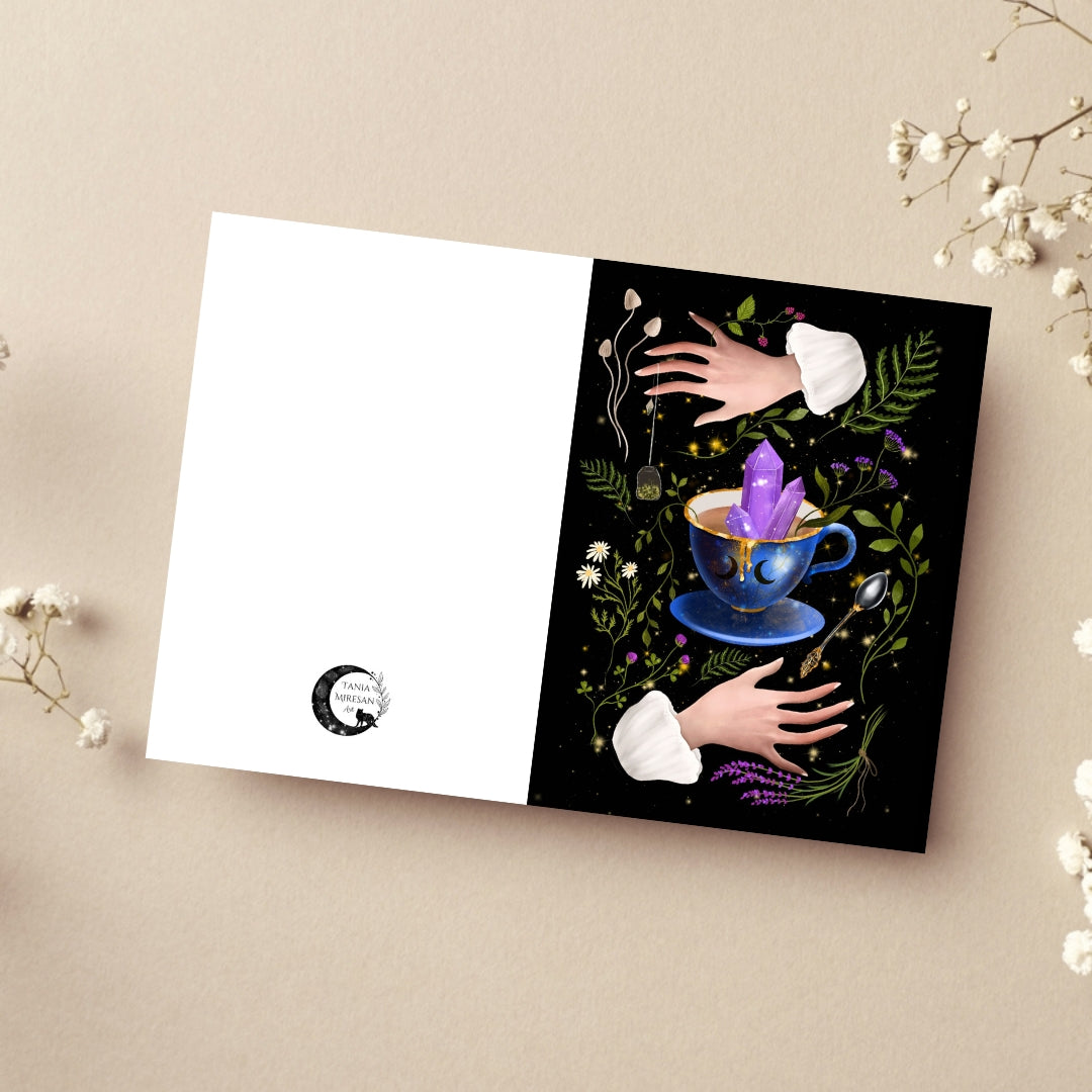 Witch Tea Card