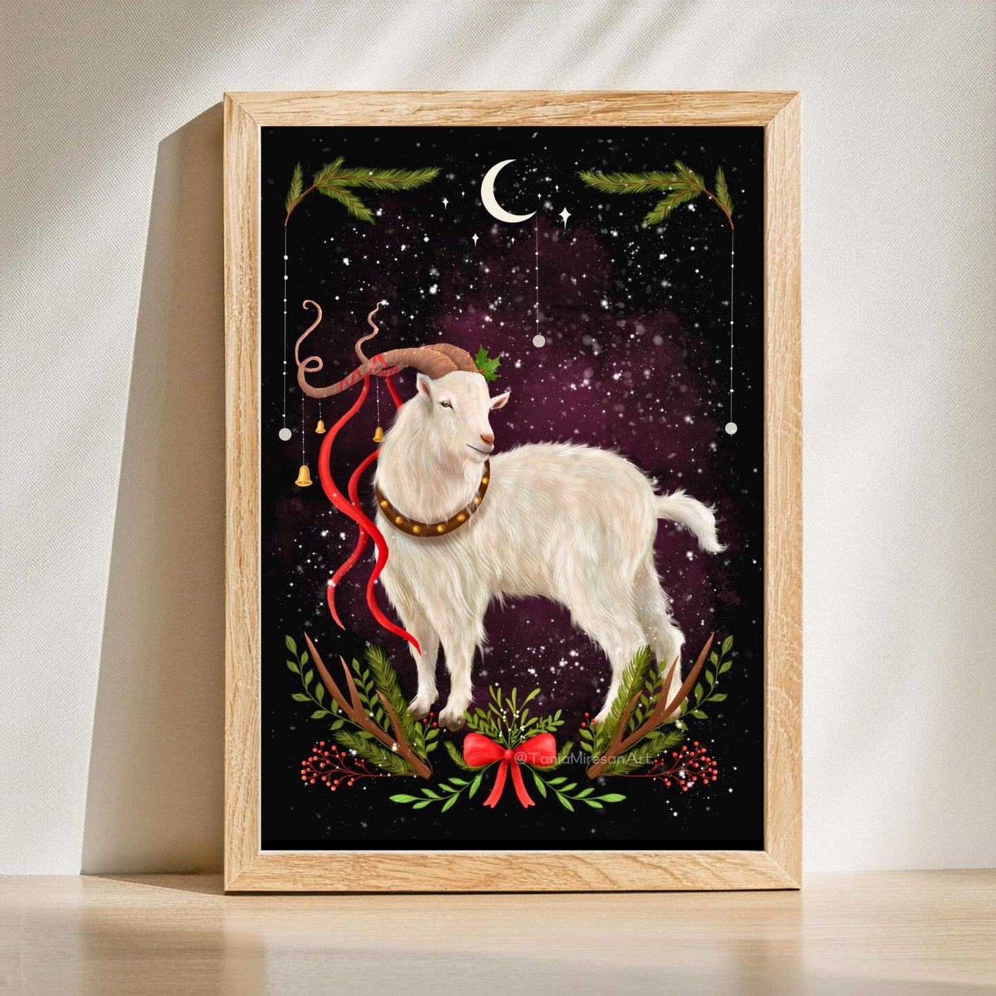 Yule Goat Fine Art Print