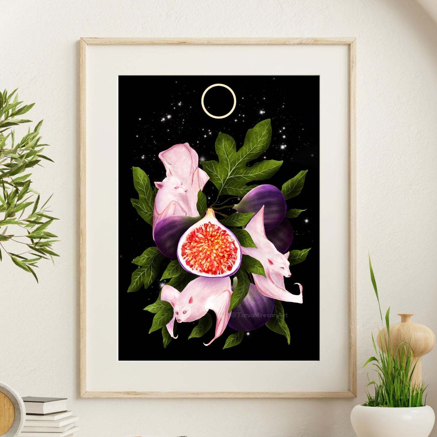 Albino Fruit Bats Fine Art Print