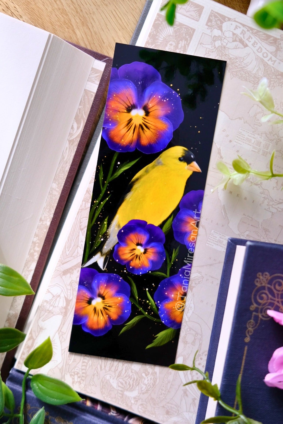 American Goldfinch Bookmark