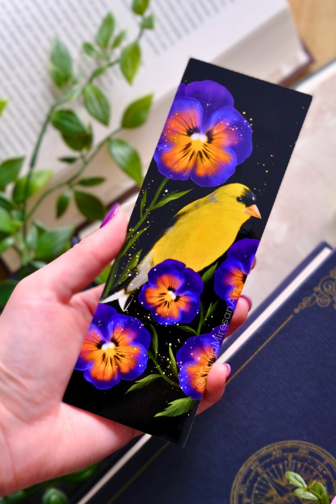 American Goldfinch Bookmark