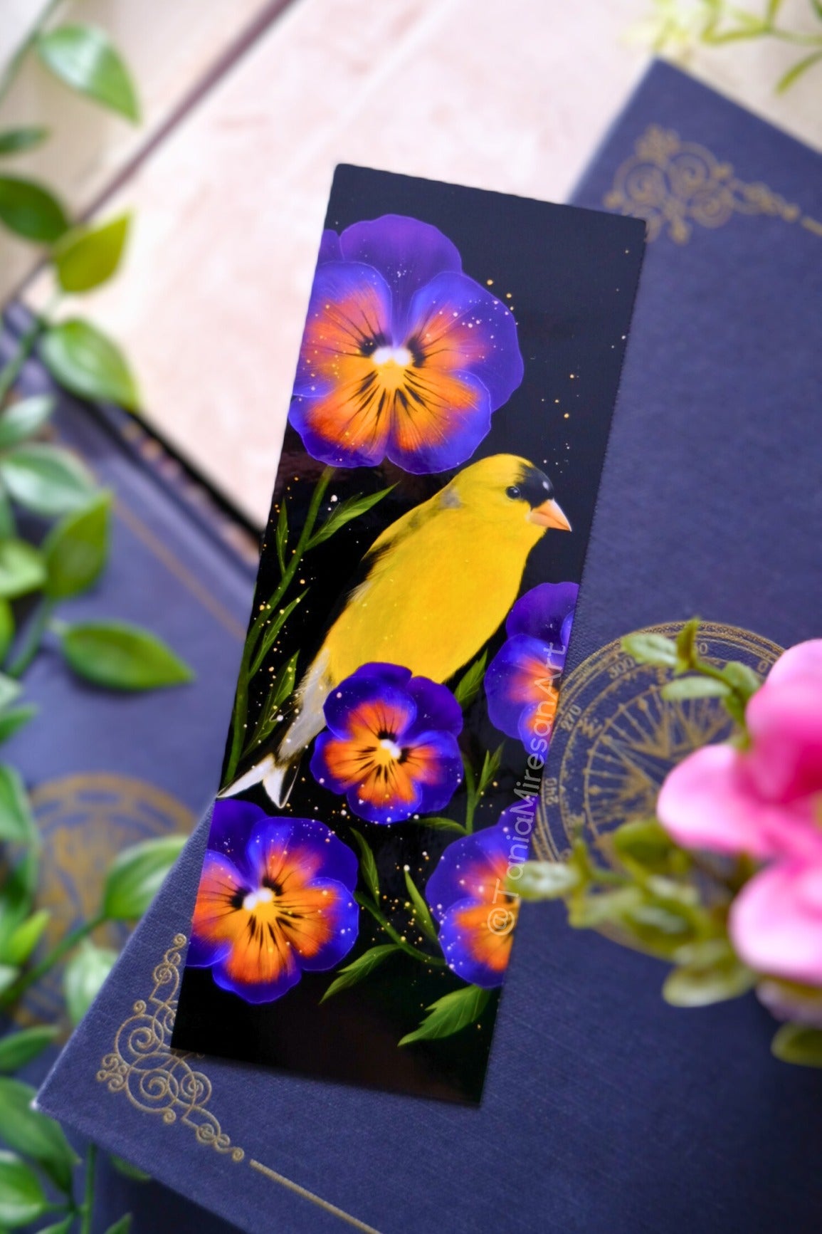 American Goldfinch Bookmark