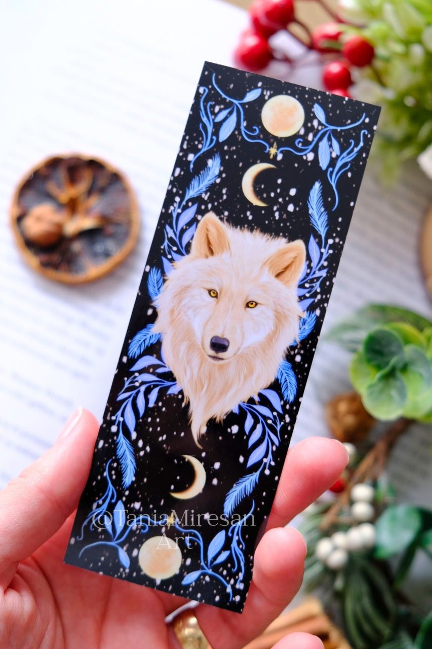 White Wolf Bookmark