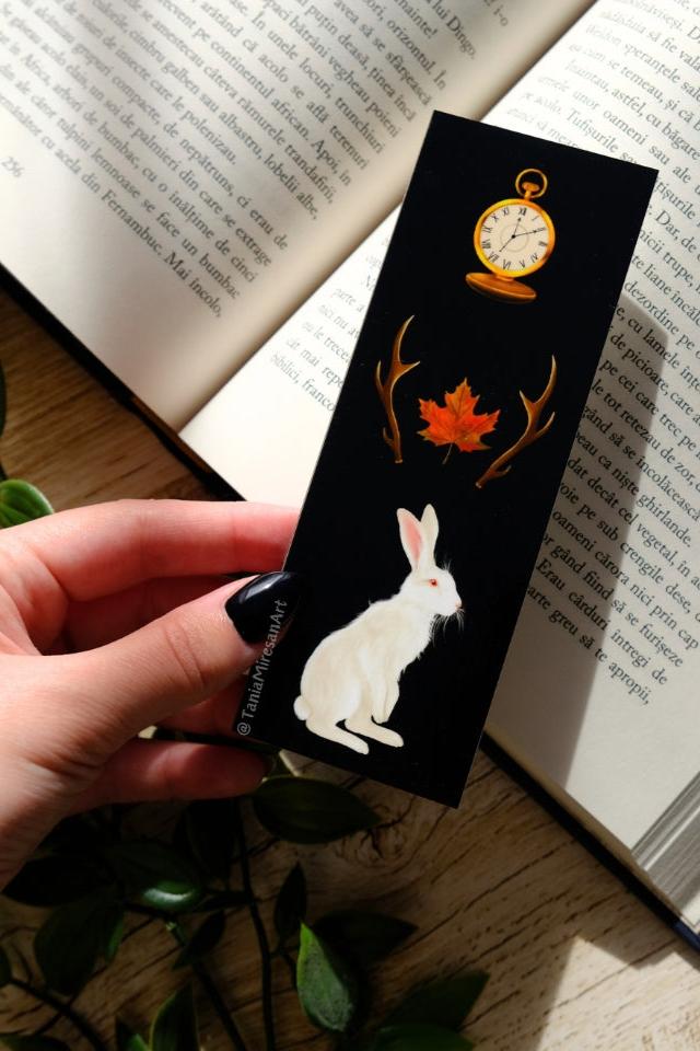 Autumn Hare Bookmark