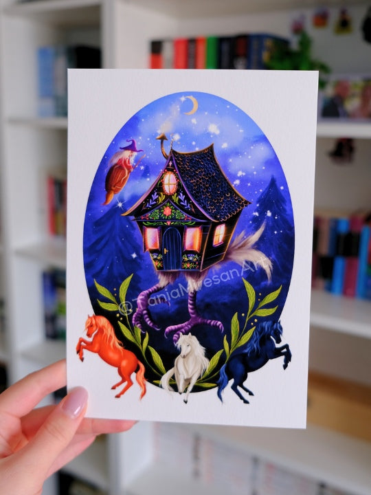 Baba Yaga's Hut Fine Art Print