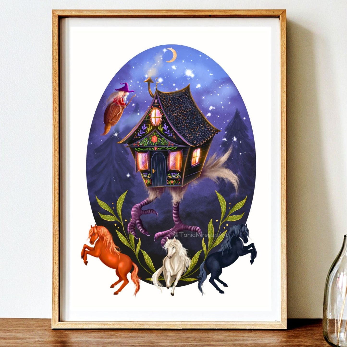Baba Yaga's Hut Fine Art Print