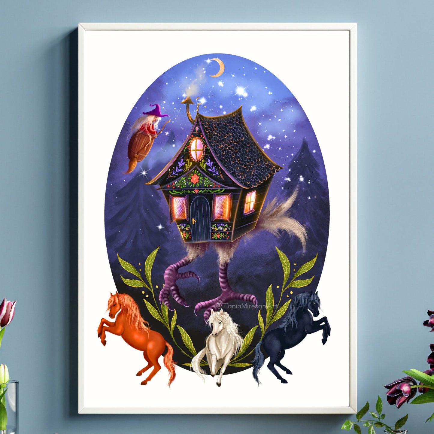 Baba Yaga's Hut Fine Art Print