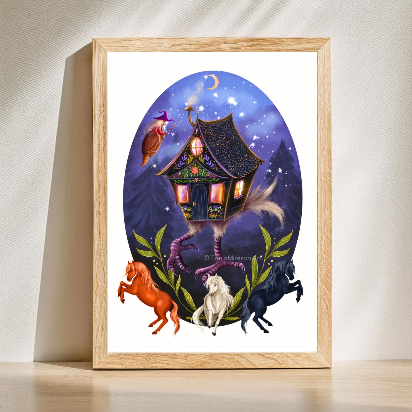 Baba Yaga's Hut Fine Art Print