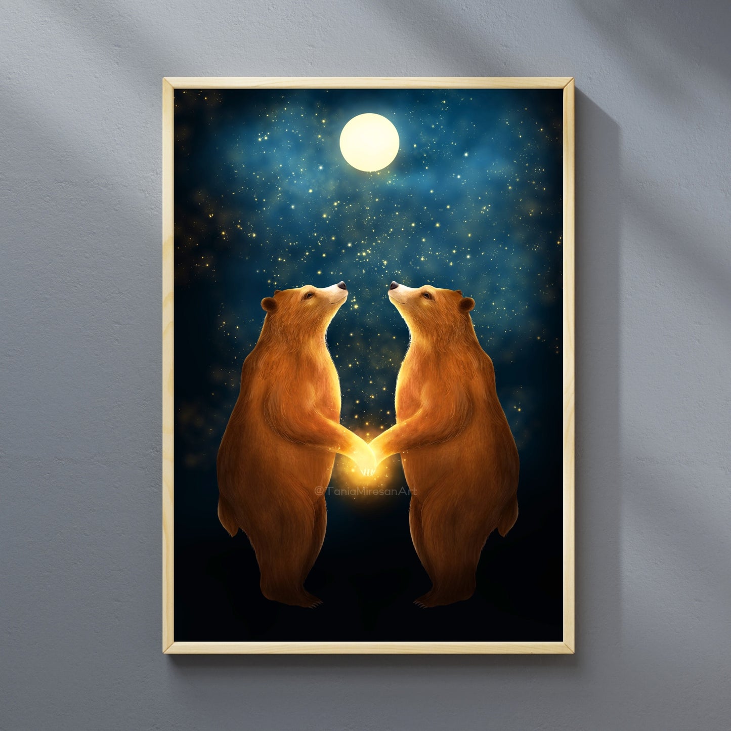 Bear Couple Fine Art Print