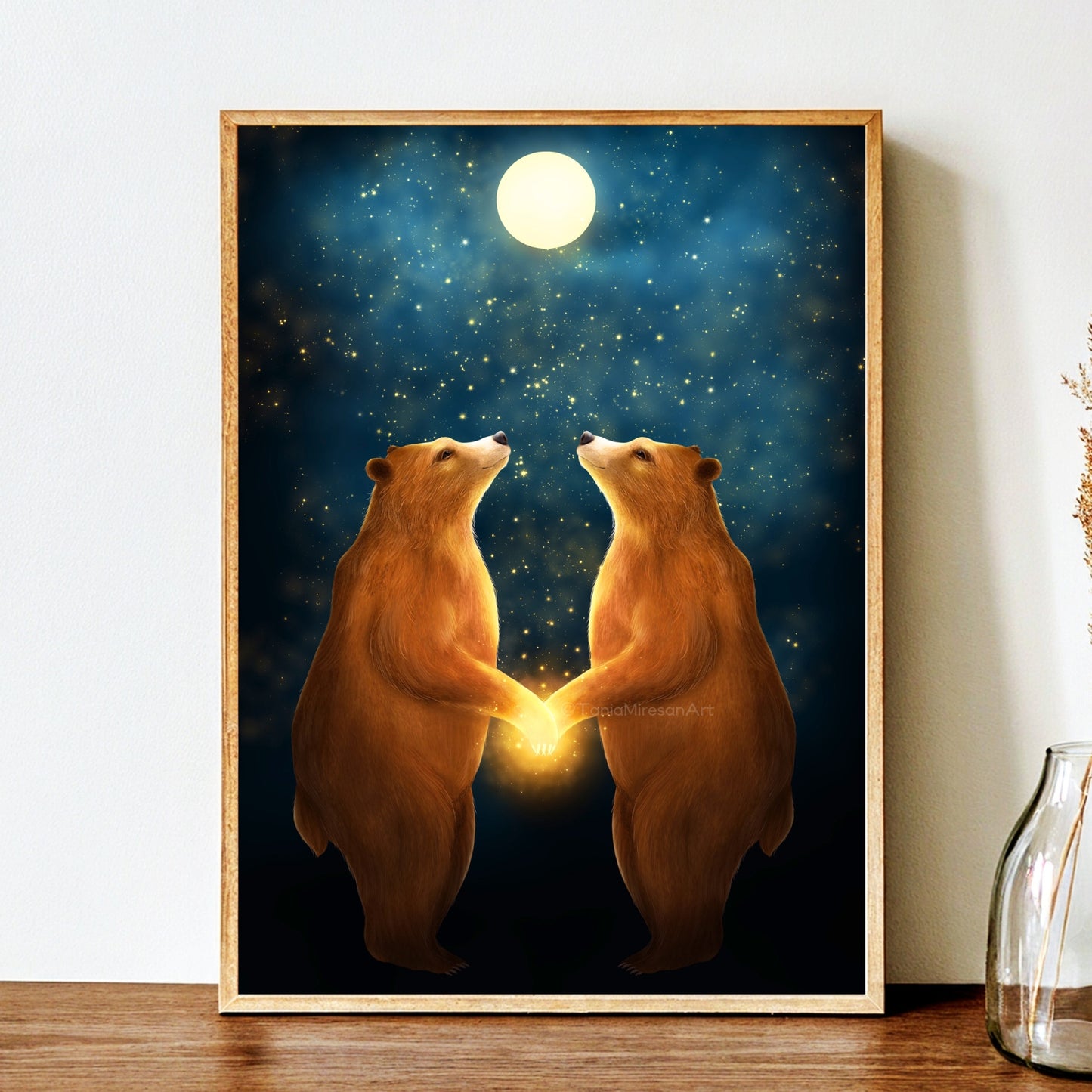 Bear Couple Fine Art Print