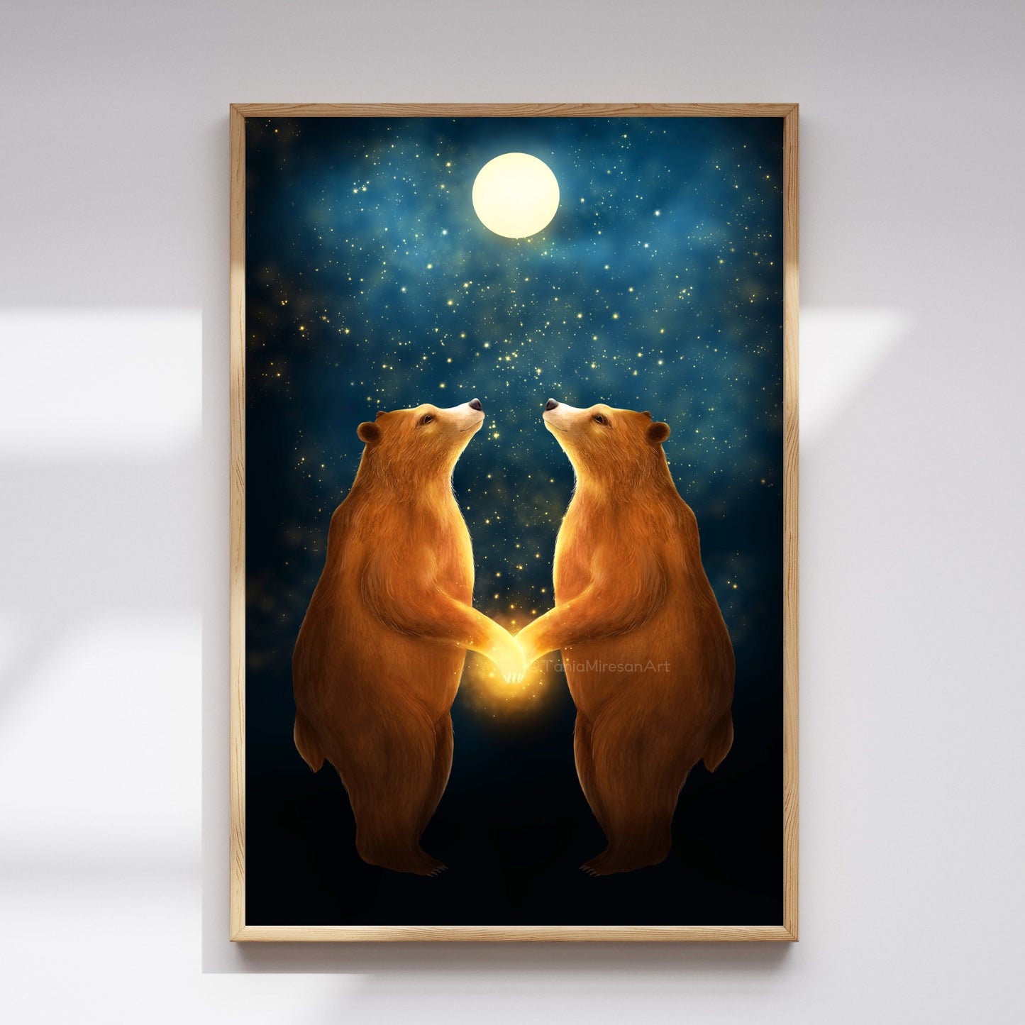 Bear Couple Fine Art Print