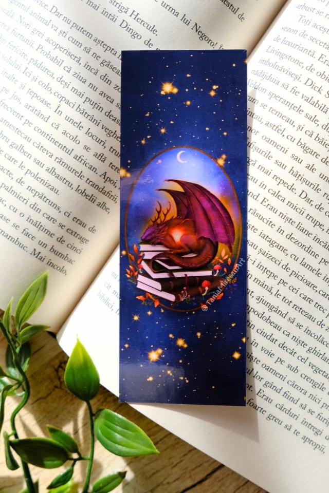 Book Dragon Bookmark