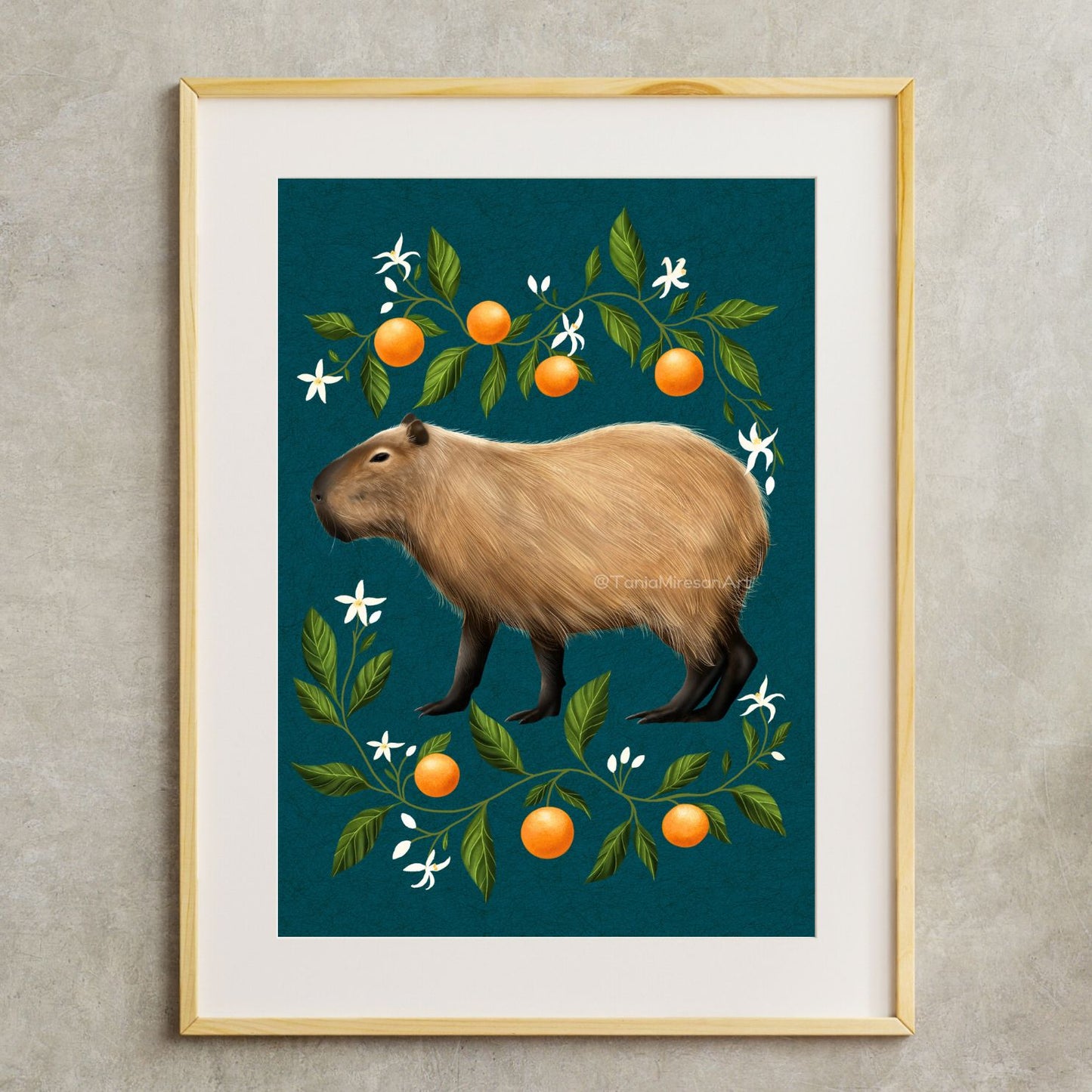 Capybara Fine Art Print