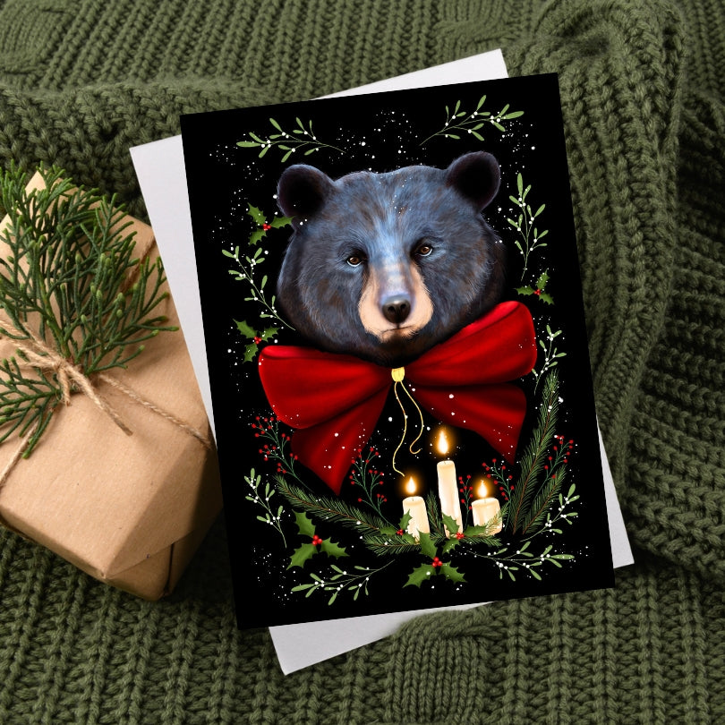 Bear Christmas Card