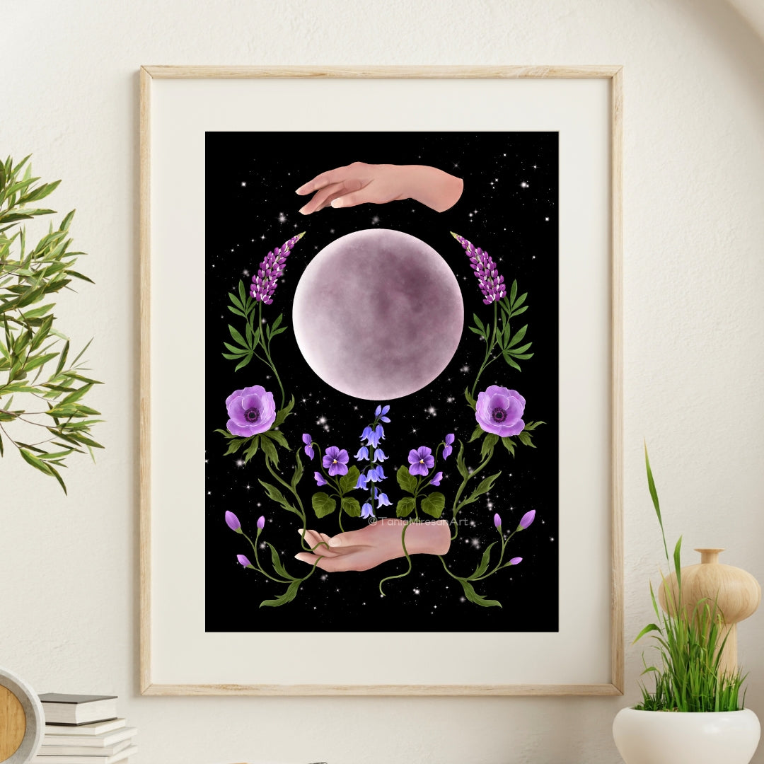 Flower Moon Fine Art Print