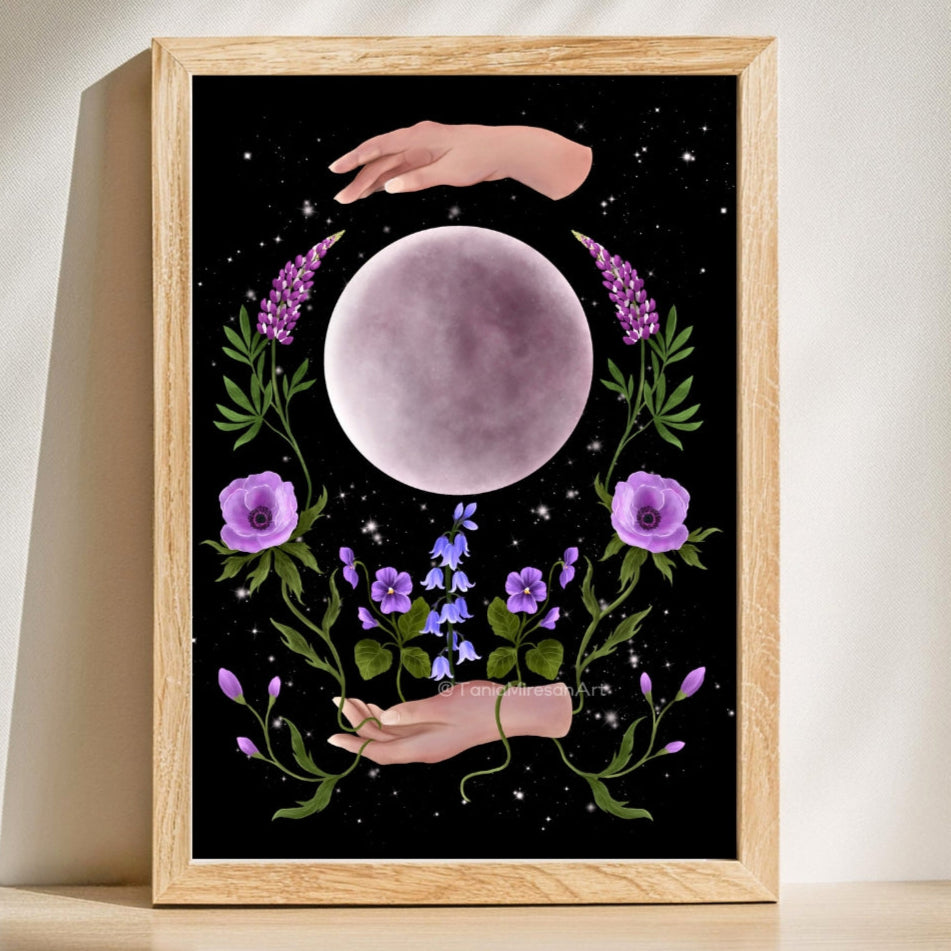Flower Moon Fine Art Print