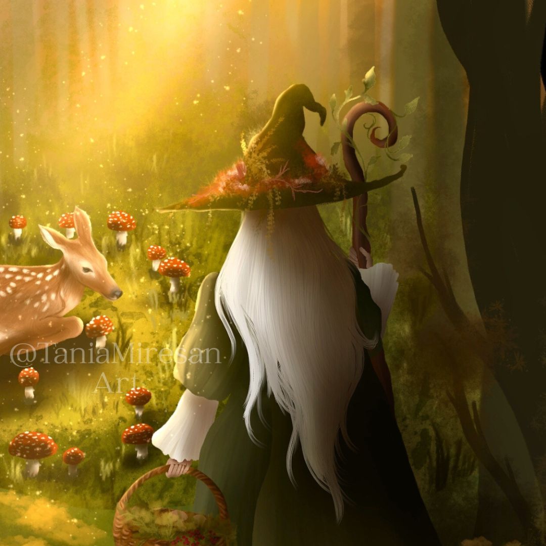 Forest Witch Fine Art Print