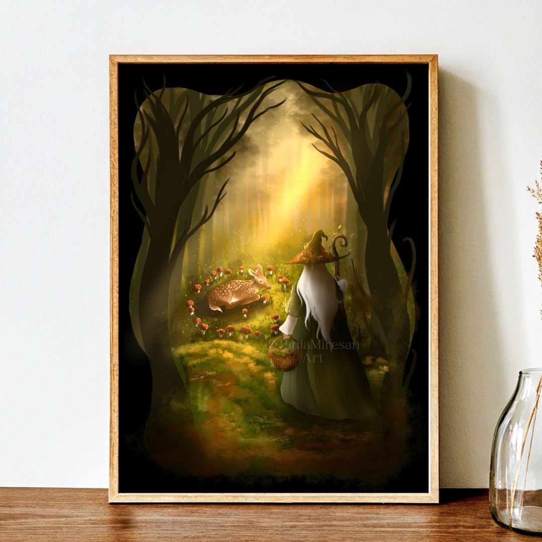 Forest Witch Fine Art Print