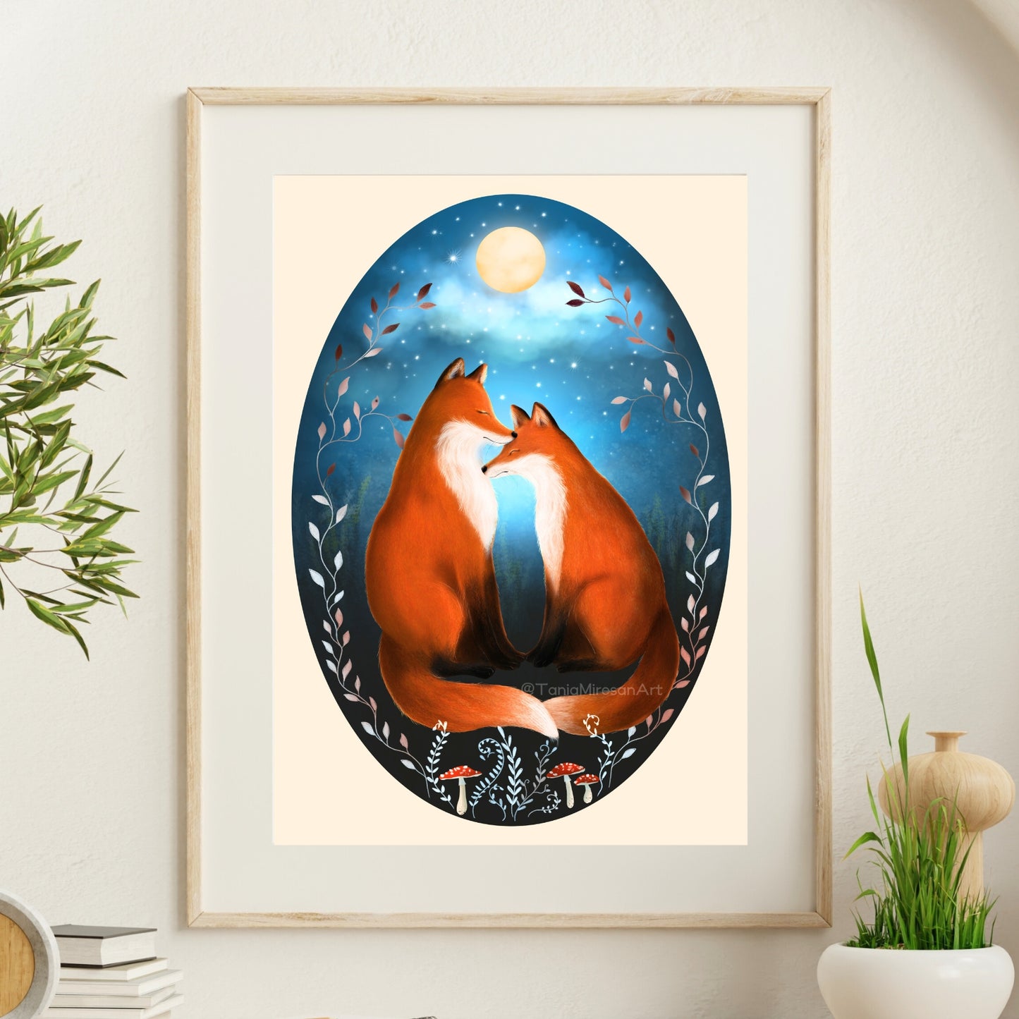 Fox Couple Fine Art Print