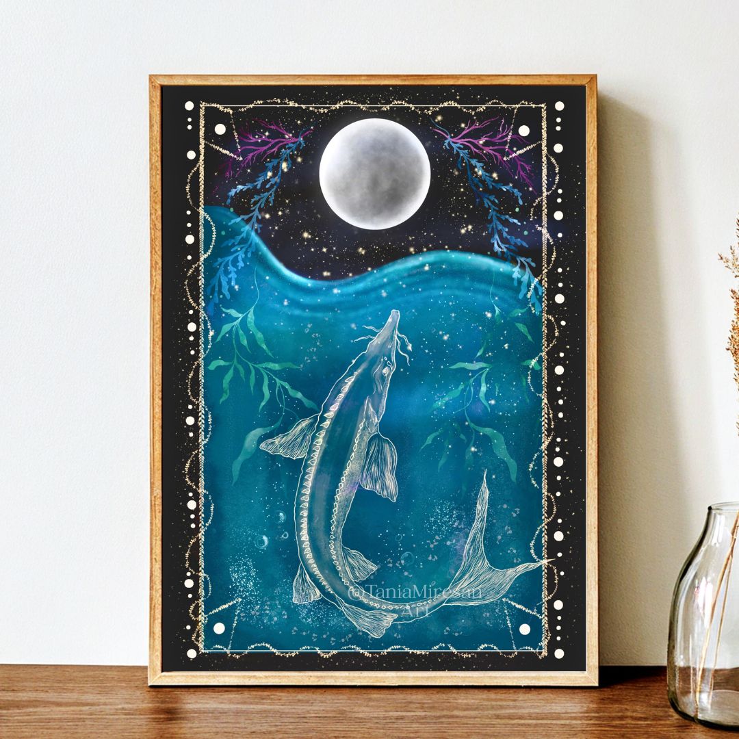 Full Sturgeon Moon Fine Art Print