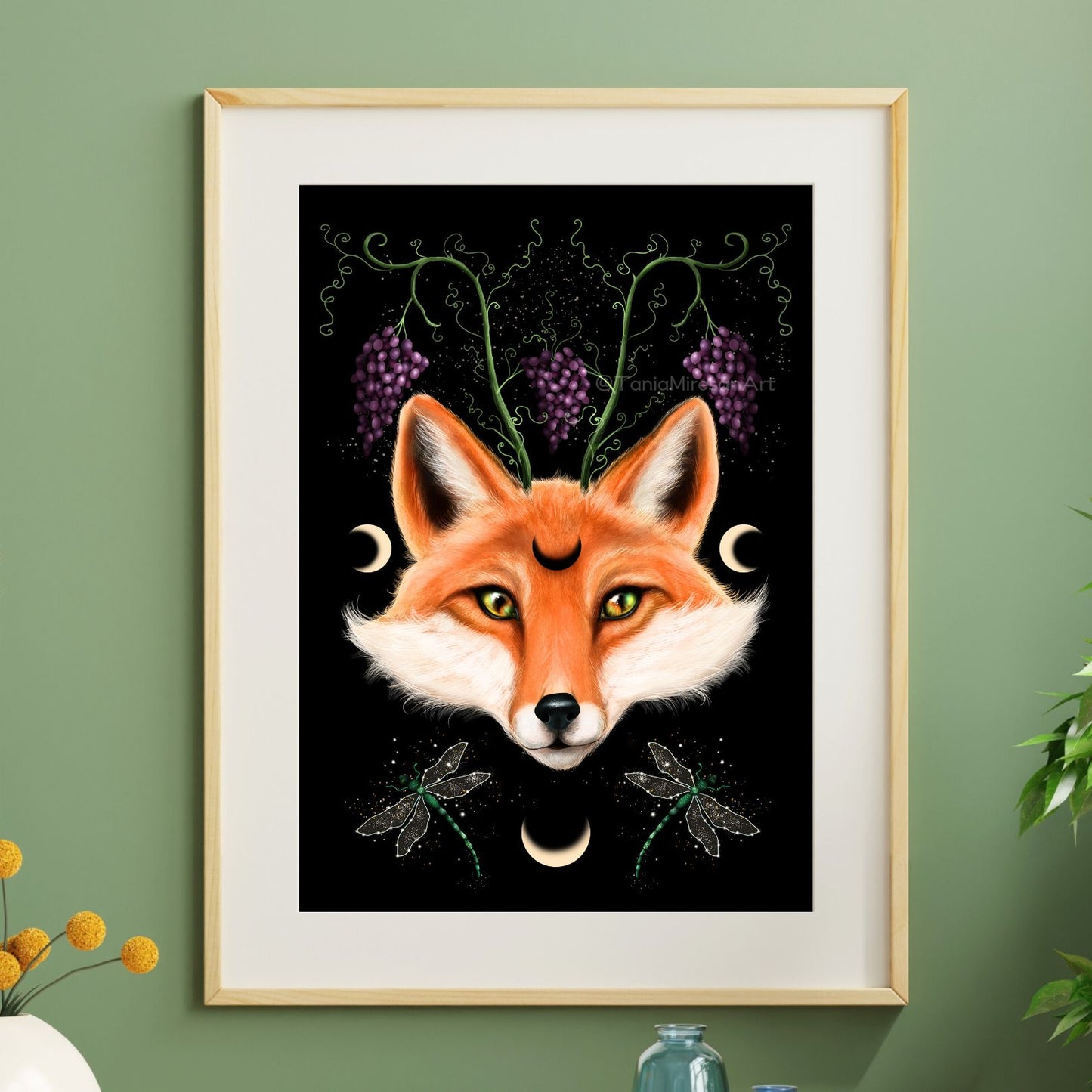 Halloween Fox Fine Art Print