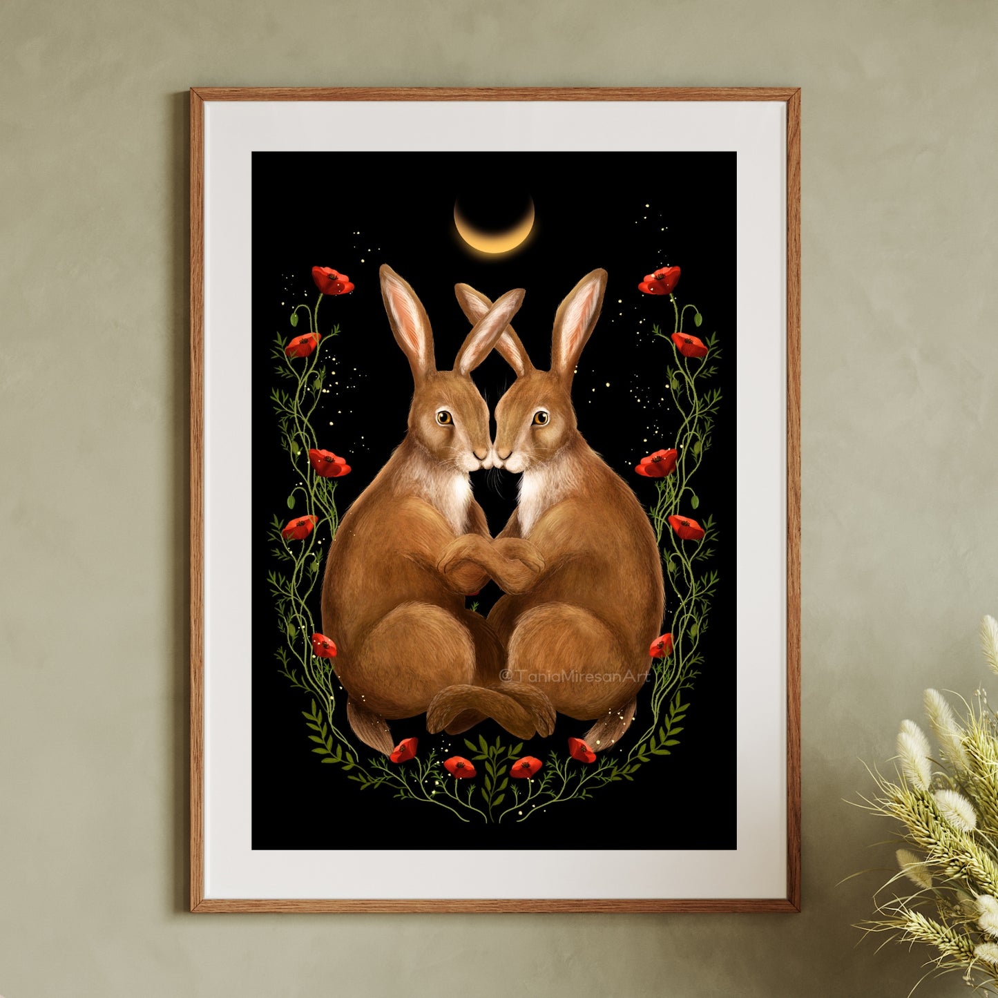 Hare Couple Fine Art Print