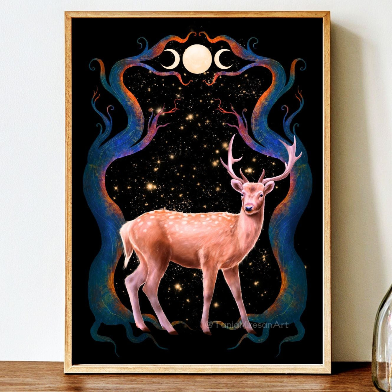 Magical Deer Fine Art Print
