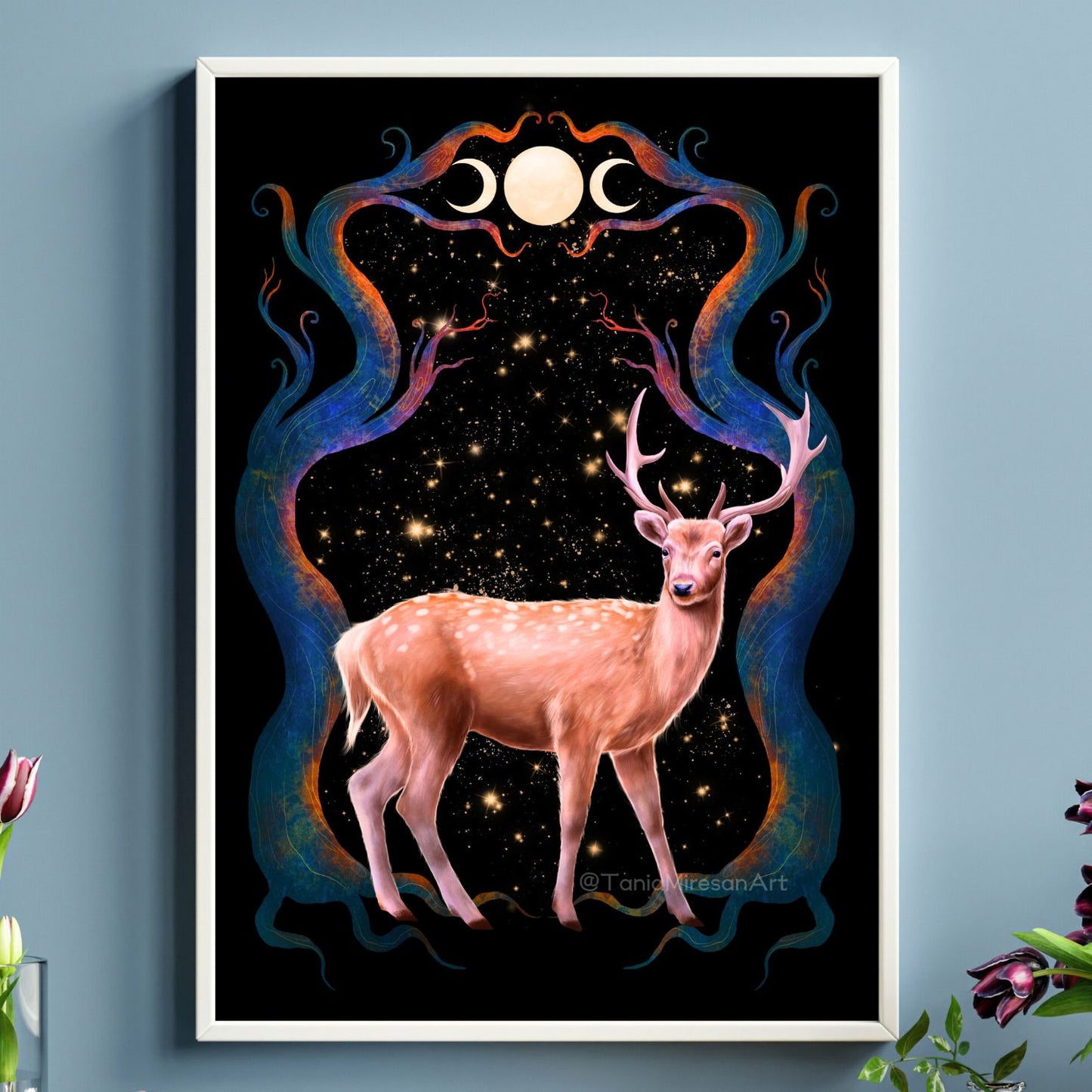 Magical Deer Fine Art Print