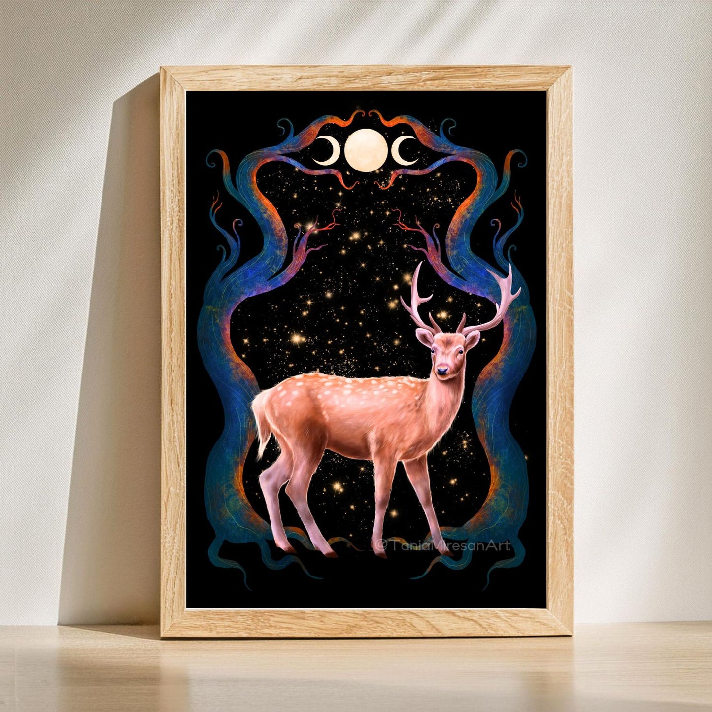 Magical Deer Fine Art Print
