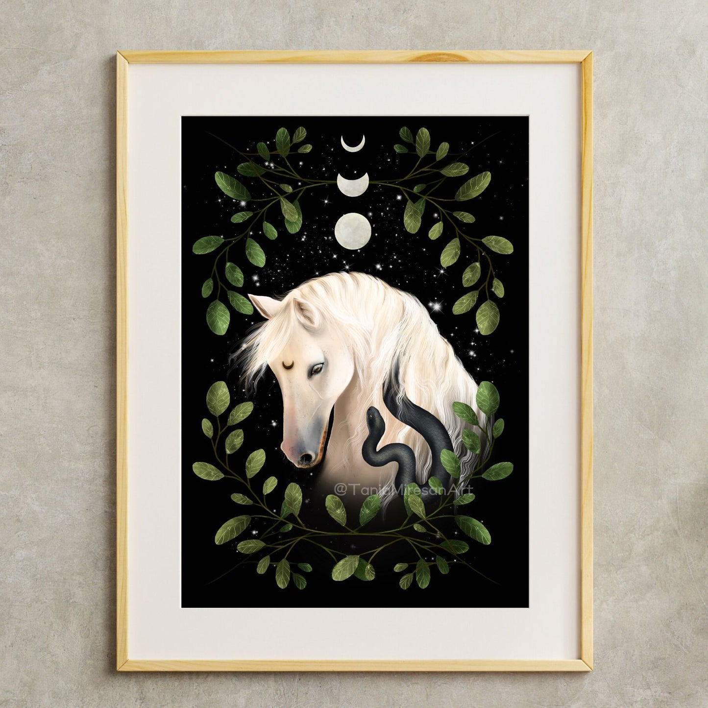 Midnight Horse Fine Art Print