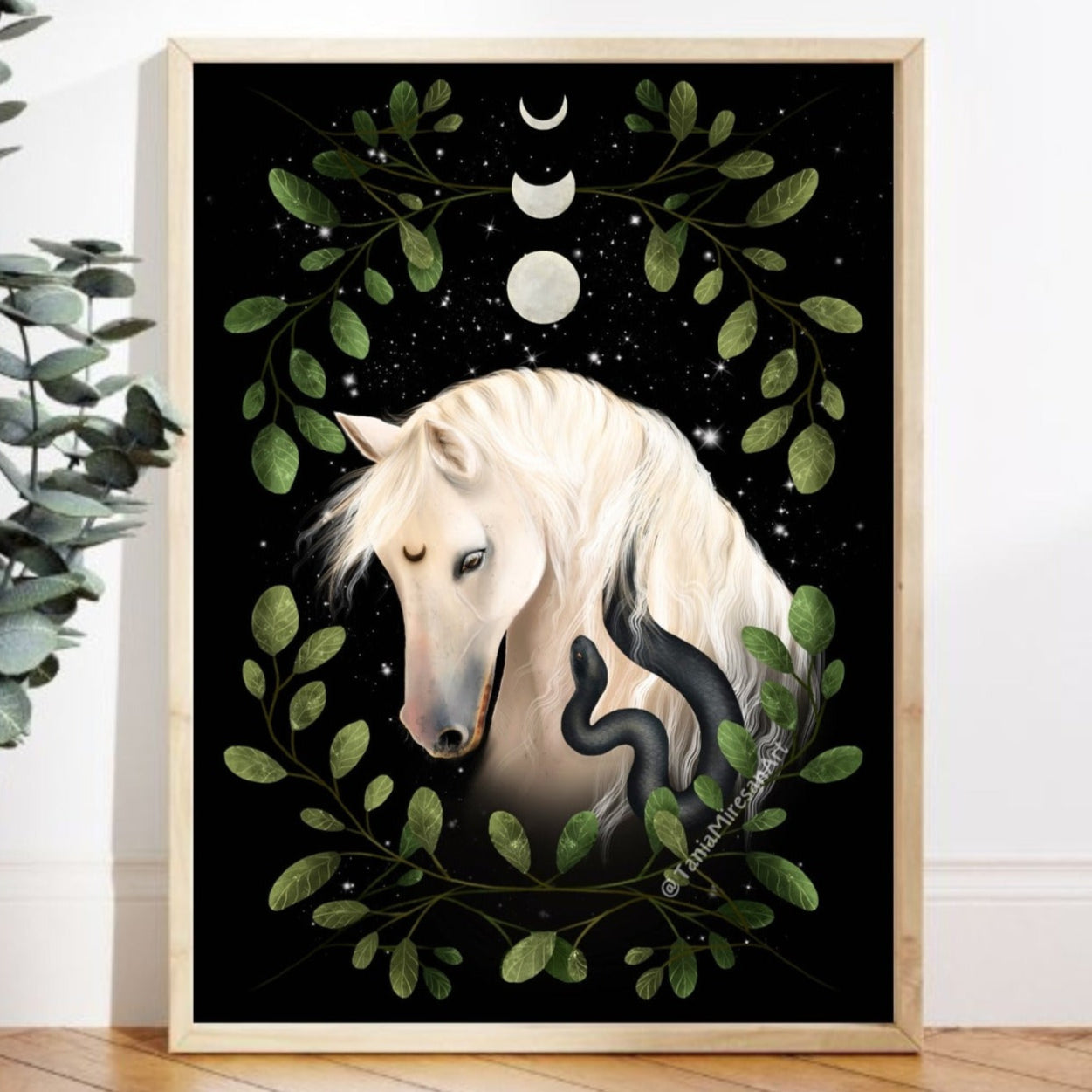 Midnight Horse Fine Art Print