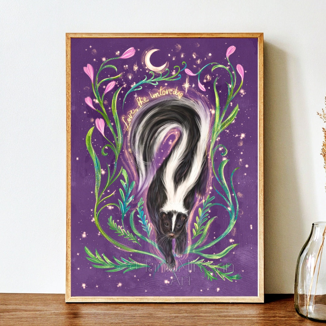 Skunk Fine Art Print