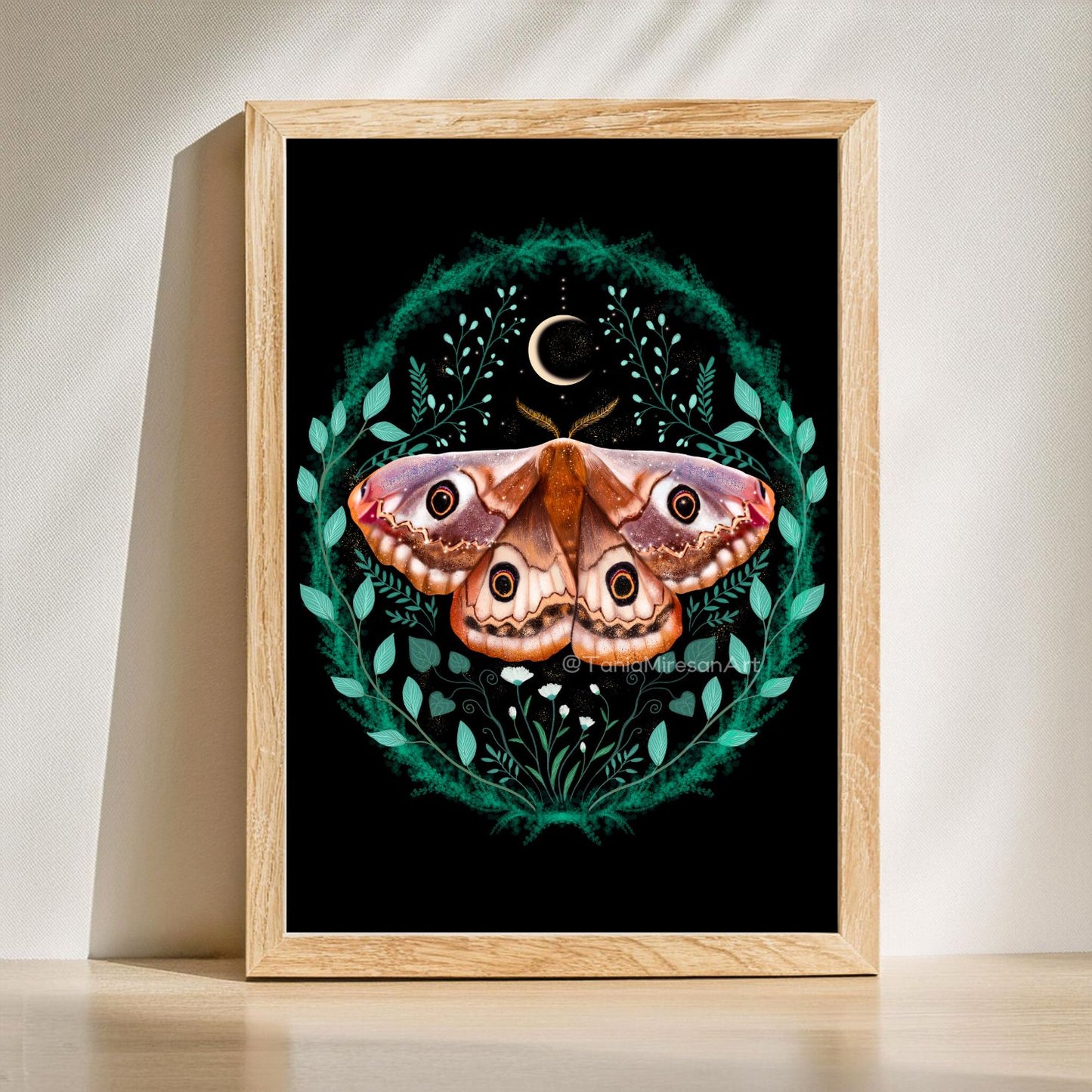 Small Emperor Moth Fine Art Print