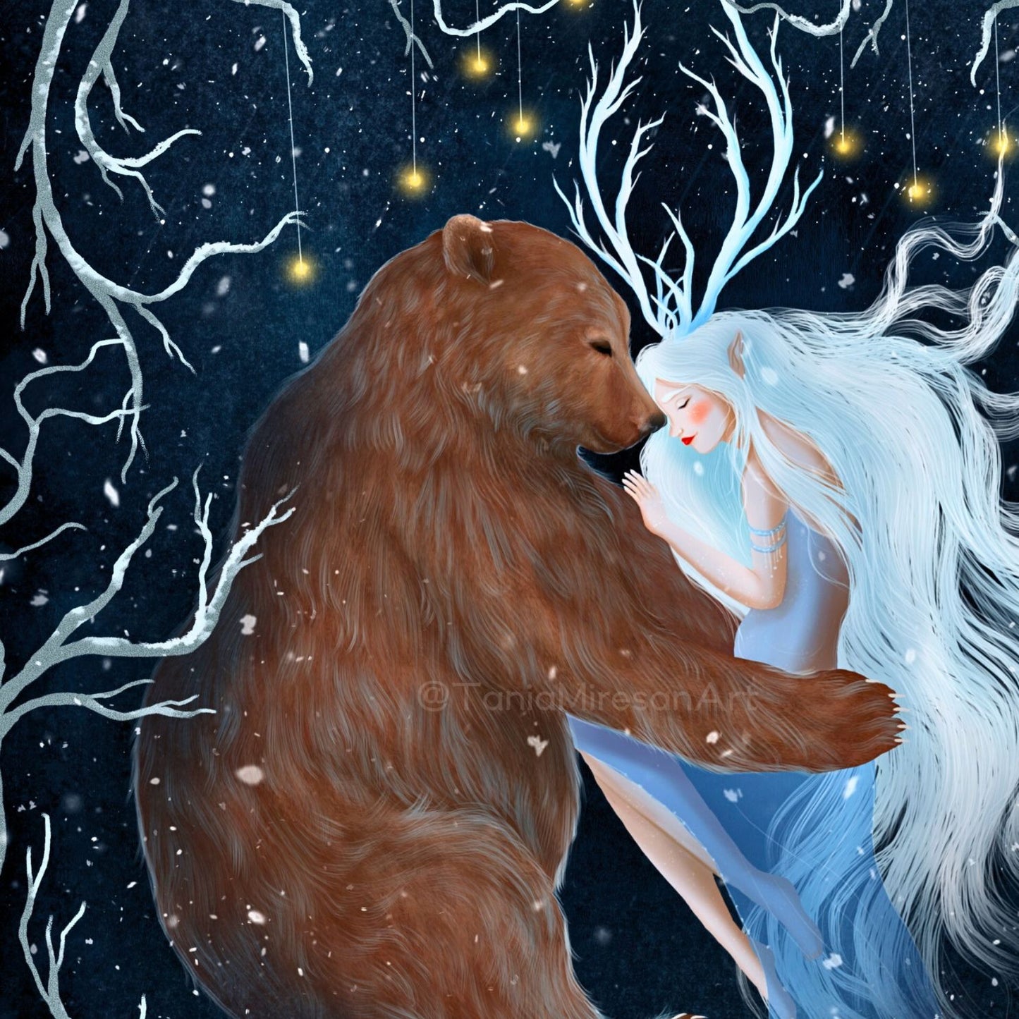 Snow Queen Fine Art Print