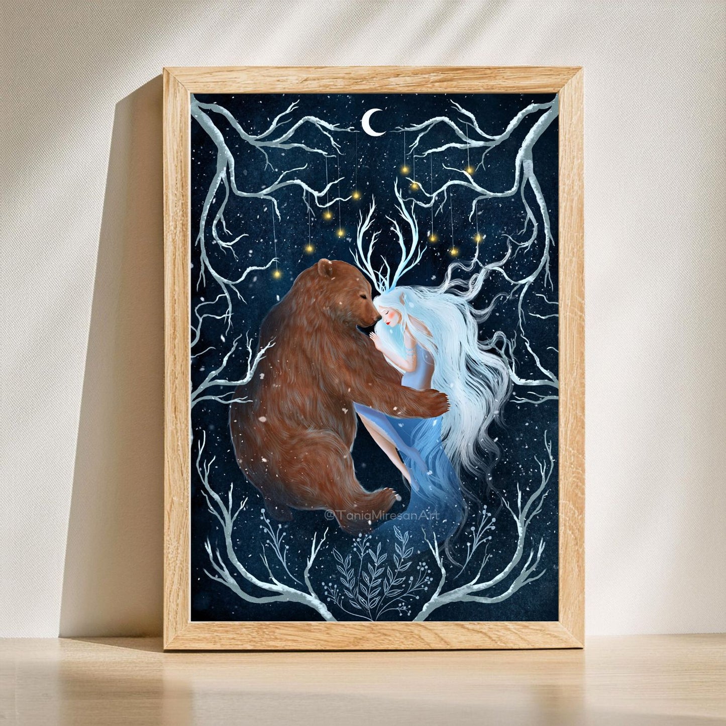 Snow Queen Fine Art Print