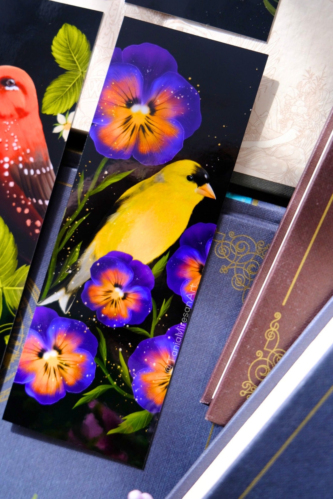 Spring Birds Bookmarks