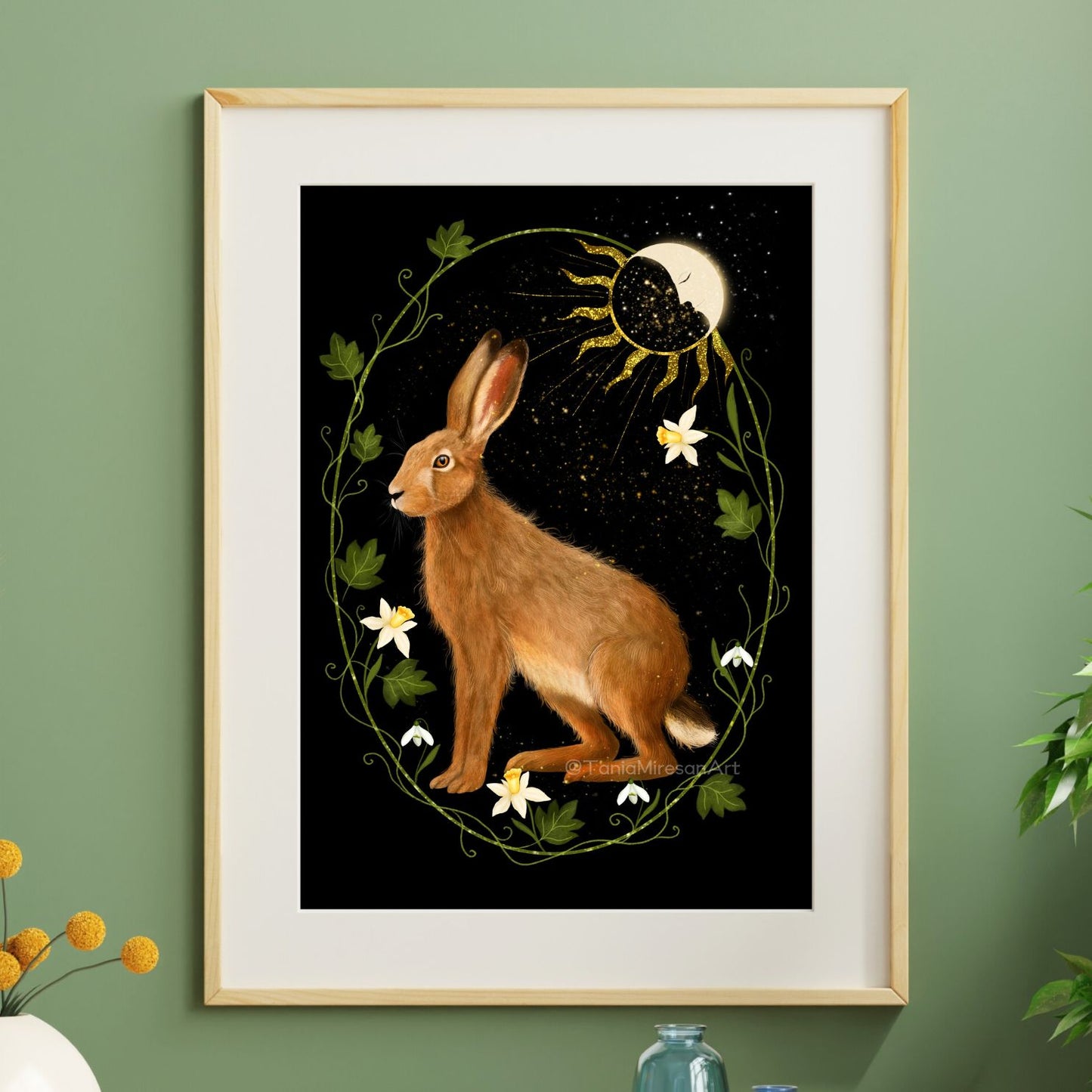 Spring Hare Fine Art Print