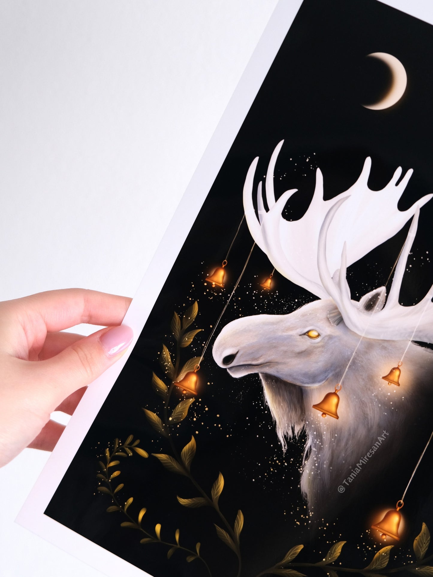 Moose Glossy Print